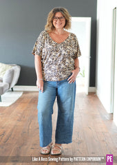 Like A Boss | Tapered Dolman Top PDF Sewing Pattern