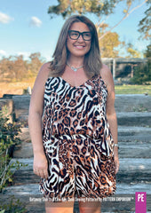 Low-Key Cami | Woven Strappy Top PDF Sewing Pattern