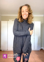 Unwind Top | Sweater & Hoodie PDF Sewing Pattern