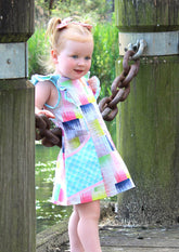Little Miss Sweetie Pie Dress | Girls Sewing Pattern