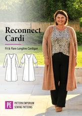 Reconnect | Longline Cardi PDF Sewing Pattern