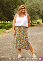 Rise & Shine | Sleeveless Top PDF Sewing Pattern