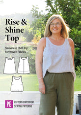Rise & Shine | Sleeveless Top PDF Sewing Pattern