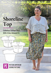 Shoreline | Dolman Top PDF Sewing Pattern