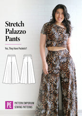 Palazzo Pants | Stretch PDF Sewing Pattern