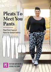 Pleats To Meet You Pants & Shorts | PDF Sewing Pattern