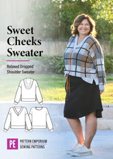 Sweet Cheeks | Roomy Sweater PDF Sewing Pattern