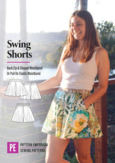 Swing Shorts | Flared Shorts PDF Sewing Pattern