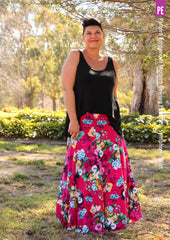 Symphony Skirt | Panelled Gored Skirt PDF Sewing Pattern