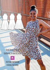 Tank Dress 3-Ways | PDF Sewing Pattern