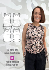 The Works Tank | PDF Sewing Pattern