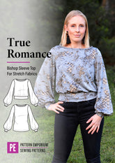 True Romance | Bishop Sleeve Top PDF Pattern