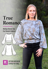 True Romance | Bishop Sleeve Top PDF Pattern