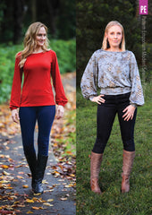 True Romance | Bishop Sleeve Top PDF Pattern