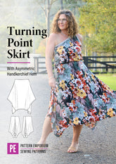 Turning Point | Handkerchief Hem Skirt PDF Sewing Pattern