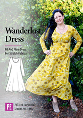 Wanderlust | Fit & Flare Dress PDF Sewing Pattern