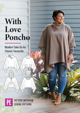 With Love | Poncho PDF Sewing Pattern