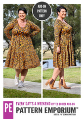Fitted Bodice Add-on for Every Days A Weekend Dress