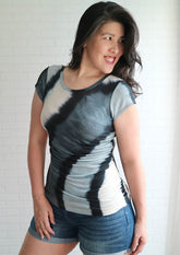 Ray of Light | Asymmetric Fitted Tee PDF Sewing Pattern