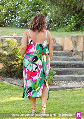 Coastal | Woven Side Split Skirt PDF Sewing Pattern