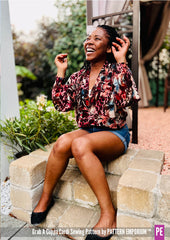 Grab A Cuppa Cardi | Oversized Cardi PDF Sewing Pattern