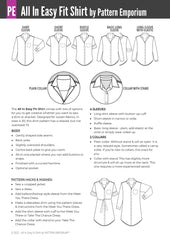 All In | Shirt & Shirt Dress PDF Sewing Pattern
