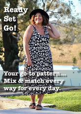 Go-To | Fit & Flare Dress & Skirt PDF Sewing Pattern