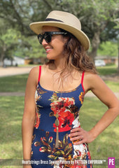 Heartstrings | Strappy Dress with Shelf Bra PDF Sewing Pattern