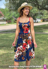 Heartstrings | Strappy Dress with Shelf Bra PDF Sewing Pattern