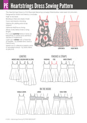 Heartstrings | Strappy Dress with Shelf Bra PDF Sewing Pattern