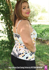 Hugs & Kisses Cami | With Shelf Bra PDF Sewing Pattern