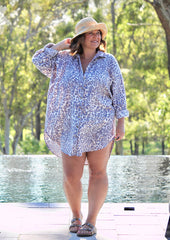 Ocean Daze | Very Oversized Shirt PDF Sewing Pattern