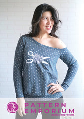 Game On | One-Shoulder Top PDF Sewing Pattern