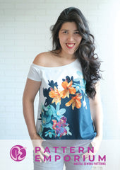 Game On | One-Shoulder Top PDF Sewing Pattern