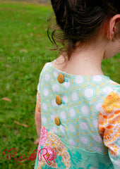 Little Miss Daydream Dress | Girls PDF Sewing Pattern