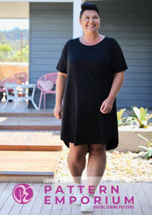 Lounge Dress | Relaxed Fit Dress PDF Sewing Pattern