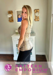 Friday Feels | Pencil Skirt PDF Sewing Pattern
