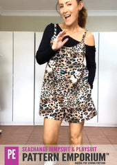 SeaChange | Jumpsuit Playsuit Romper PDF Sewing Pattern