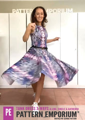 Tank Dress 3-Ways | PDF Sewing Pattern