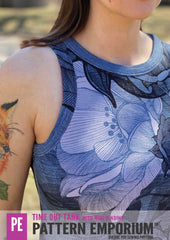 Time Out | Wide Binding Tank PDF Sewing Pattern