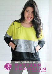 Unwind Pockets | Add-on PDF Sewing Pattern