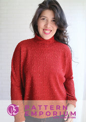 Unwind Top | Sweater & Hoodie PDF Sewing Pattern