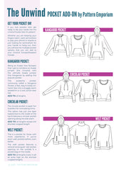 Unwind Pockets | Add-on PDF Sewing Pattern