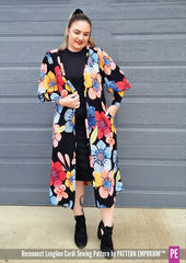 Reconnect | Longline Cardi PDF Sewing Pattern