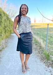 Sporty Lounge Skirt | PDF Sewing Pattern
