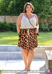 Sporty Lounge Skirt | PDF Sewing Pattern