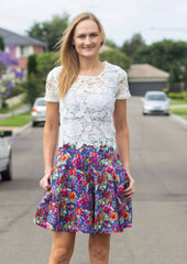 Swing Shorts | Woven Flared Shorts Sewing Pattern
