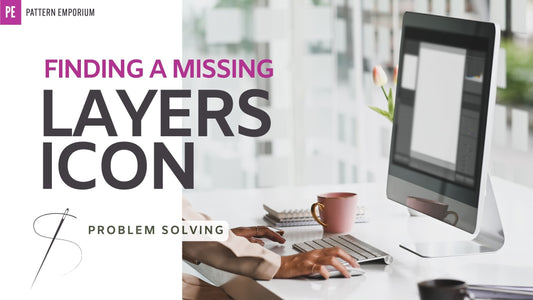 How to Find the Missing Layers Icon in Adobe Reader | PDF Sewing Patterns Tips