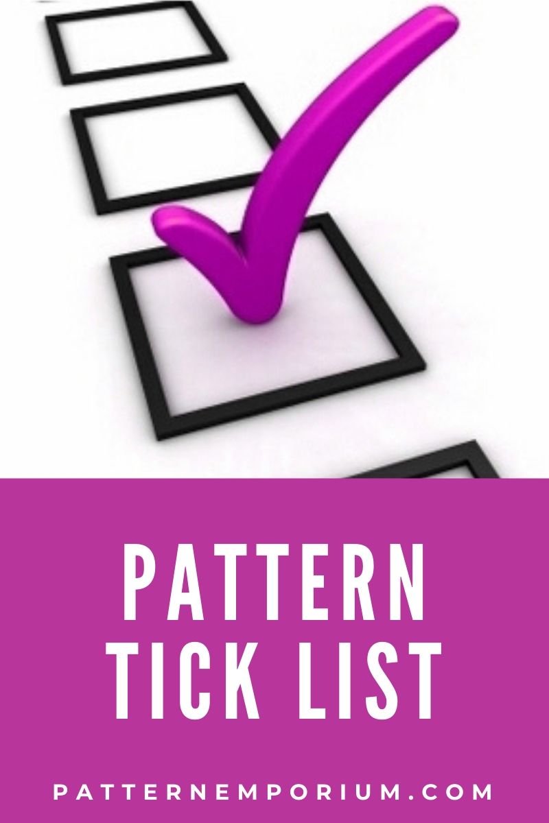 Pattern Emporium Tick List
