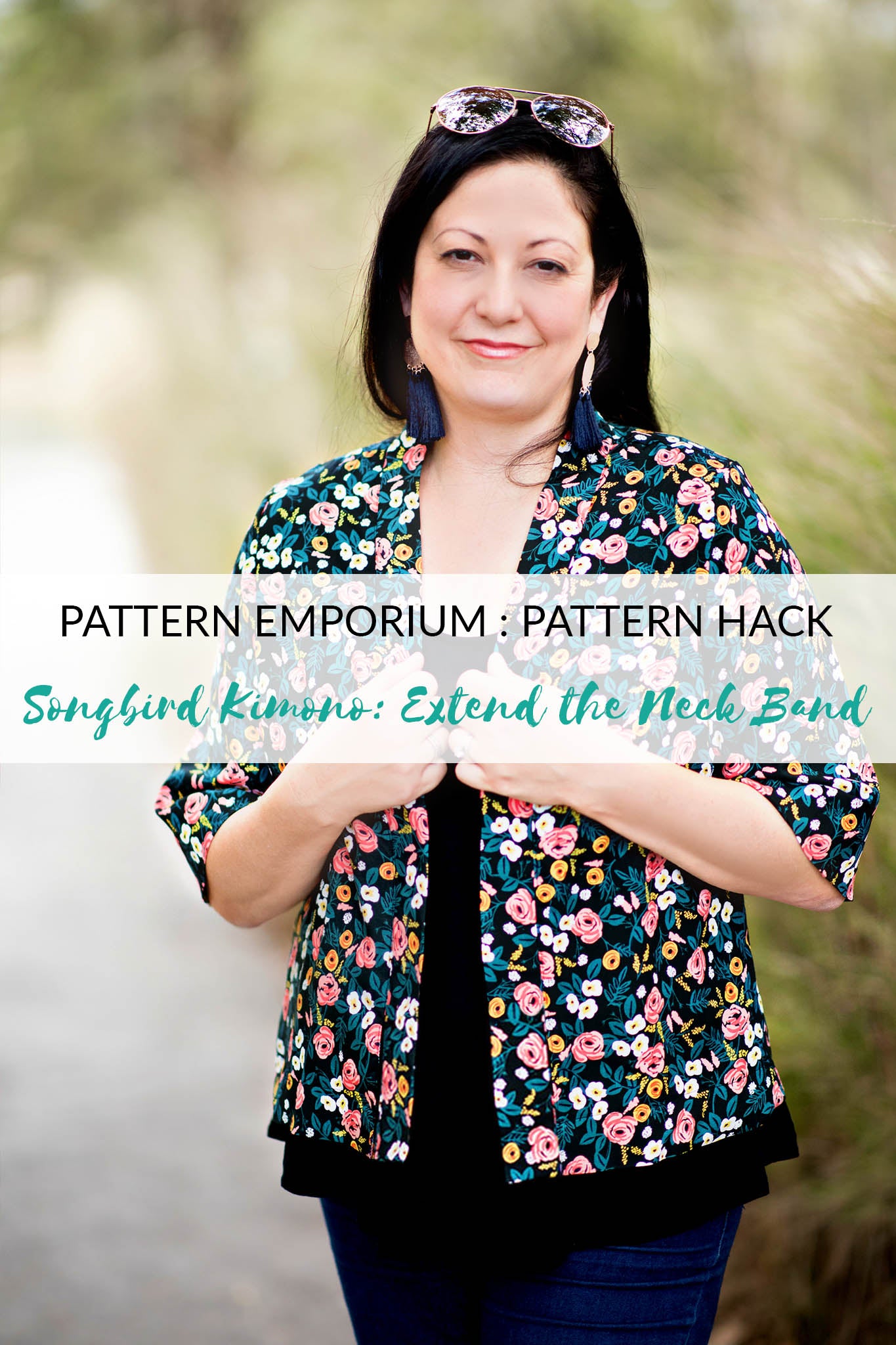 Pattern Hack: Extend the Band on the Ladies Songbird Jacket – Pattern ...